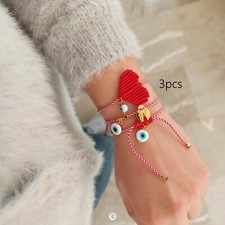 3 PCS Greek Jewelry Martaki Martakia March Bracelet Martis Evil Eye Bracelet comprar usado  Enviando para Brazil