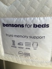 Bensons memory support for sale  NOTTINGHAM