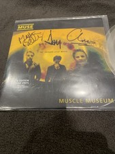 Muse signed muscle for sale  WORTHING
