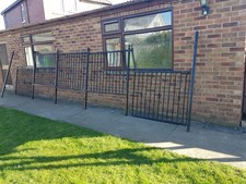 Metal fencing style for sale  PONTEFRACT