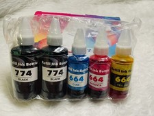 Refil de cartucho de tinta universal compatível com Epson 774/674  comprar usado  Enviando para Brazil
