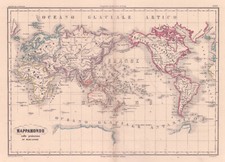 Mappamondo proiezione mercator usato  Milano