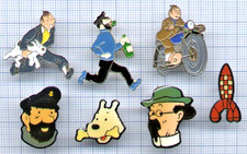 Lot pin tintin d'occasion  Massy