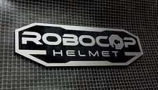 CAPACETE ROBOCOP PERSONALIZADO DISPLAY PLACA ADEREÇO comprar usado  Enviando para Brazil