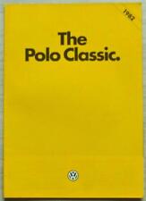 Volkswagen polo classic for sale  LEICESTER