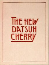 Datsun cherry brochure for sale  BIGGLESWADE