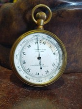 Pocket barometer antique for sale  HONITON