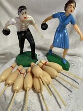 Figuras de bolos de plástico vintage adornos para pasteles segunda mano  Embacar hacia Argentina