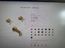 Newport brass alveston for sale  Middlebury