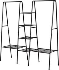 Metal garment rack for sale  SALFORD