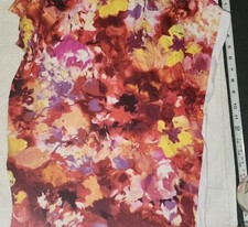 Lote de tecido floral pintura personalizada 1,5 libras pedaços restos amostras de artesanato C4 comprar usado  Enviando para Brazil