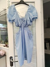 Ladies blue gingham for sale  SHEFFIELD