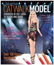 Catwalk Model : Clothes, Shoes and Accessories to Draw and Color by Various... segunda mano  Embacar hacia Mexico