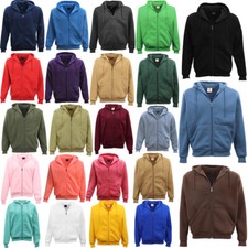 Usado, Moletom masculino adulto unissex com zíper liso lã com capuz jaqueta moletom XS-8XL comprar usado  Enviando para Brazil