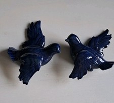 Keramikvögel blau glänzend gebraucht kaufen  Datteln