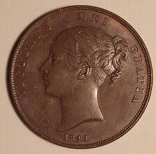 Victoria 1841 copper for sale  EDGWARE