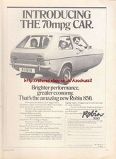 Robin 850 car for sale  COVENTRY
