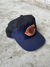 De colección Años 90 Chicago Bears Logo Atlético Negro Cúpula Diente de Tiburón Snapback Sombrero segunda mano  Embacar hacia Argentina