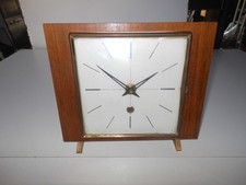 Vintage teak tischuhr gebraucht kaufen  Spalt