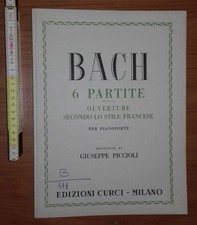 Bach partite ouverture usato  Novellara