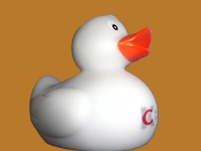Weiß badeente bad gebraucht kaufen  Rodenbach