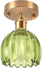 Lampada soffitto vetro usato  Roma