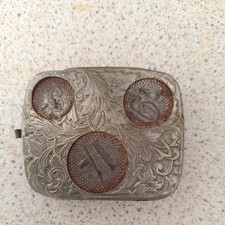 Antique nickel plated for sale  NORTHAMPTON