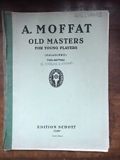 Moffat old masters for sale  LONDON