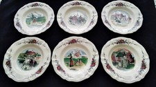 Assiettes creuses faïence d'occasion  Rivery