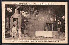 Old postcard creusot d'occasion  Expédié en Belgium