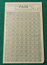Rationing ticket sheet d'occasion  Expédié en Belgium