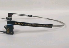Fones de ouvido estéreo Sony MDR-W20 turbo dinâmico vintage testado funcionando fabricante de equipamento original  comprar usado  Enviando para Brazil