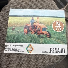 Prospectus tracteur renault d'occasion  Buchy