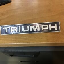 Triumph badge for sale  HESSLE