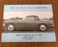 Mans mgb hardtop for sale  UXBRIDGE