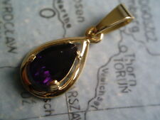 Amethyst tropfen anhänger gebraucht kaufen  Jena