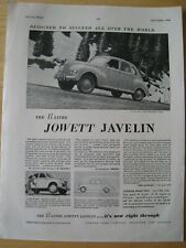 Jowett javelin austrian for sale  BRISTOL