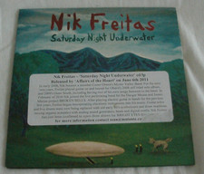 * NIK FREITAS - Saturday Night Underwater ( CD album) PROMO comprar usado  Enviando para Brazil
