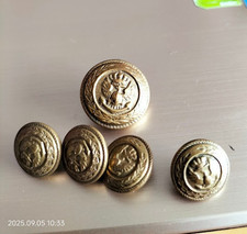 Lot boutons uniforme d'occasion Lot boutons uniforme d'occasion  Amiens-