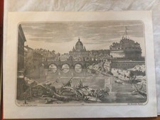 Lotto litografie antiche usato  Venezia