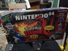 Conjunto de batalha N64 Nintendo 64 Pokemon Stadium super raro! comprar usado  Enviando para Brazil