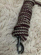 Burgundy horse lead for sale  DARTFORD