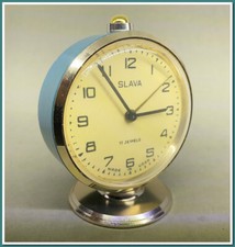 Relógio despertador soviético vintage escravo URSS 1980~Estado perfeito #6625 comprar usado  Enviando para Brazil