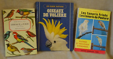 Lot livres oiseaux d'occasion  Douarnenez