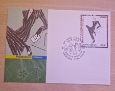 Cartolina Filatelica Nuova Italia 2002. Giorgio Armani. comprar usado  Enviando para Brazil