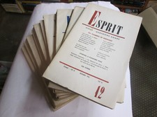 Lot ..revues esprit d'occasion  Aubagne