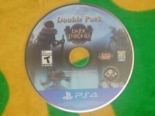 Dark Thrones pacote duplo somente disco Sony PS4 (testado e ressurgido) comprar usado  Enviando para Brazil