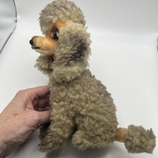 Brinquedo de pelúcia 9" VINTAGE/ANTIGO KAMAR POODLE CACHORRO BICHO DE PELÚCIA JAPÃO, usado comprar usado  Enviando para Brazil