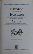 Vite parallele. plutarco. usato  Carpi