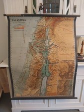 Ddr schulwandkarte palästina gebraucht kaufen  Wittenberge